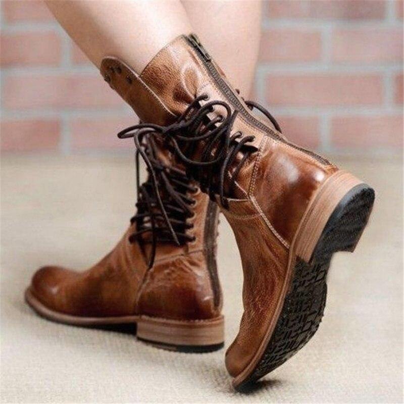 Daphne Women’s Leather Boots – Elegant Classic Boots with Cushioned Comfort Sole