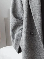 Celia Women’s Oversized Wool Coat – Elegant Warm Winter Coat with Relaxed Fit