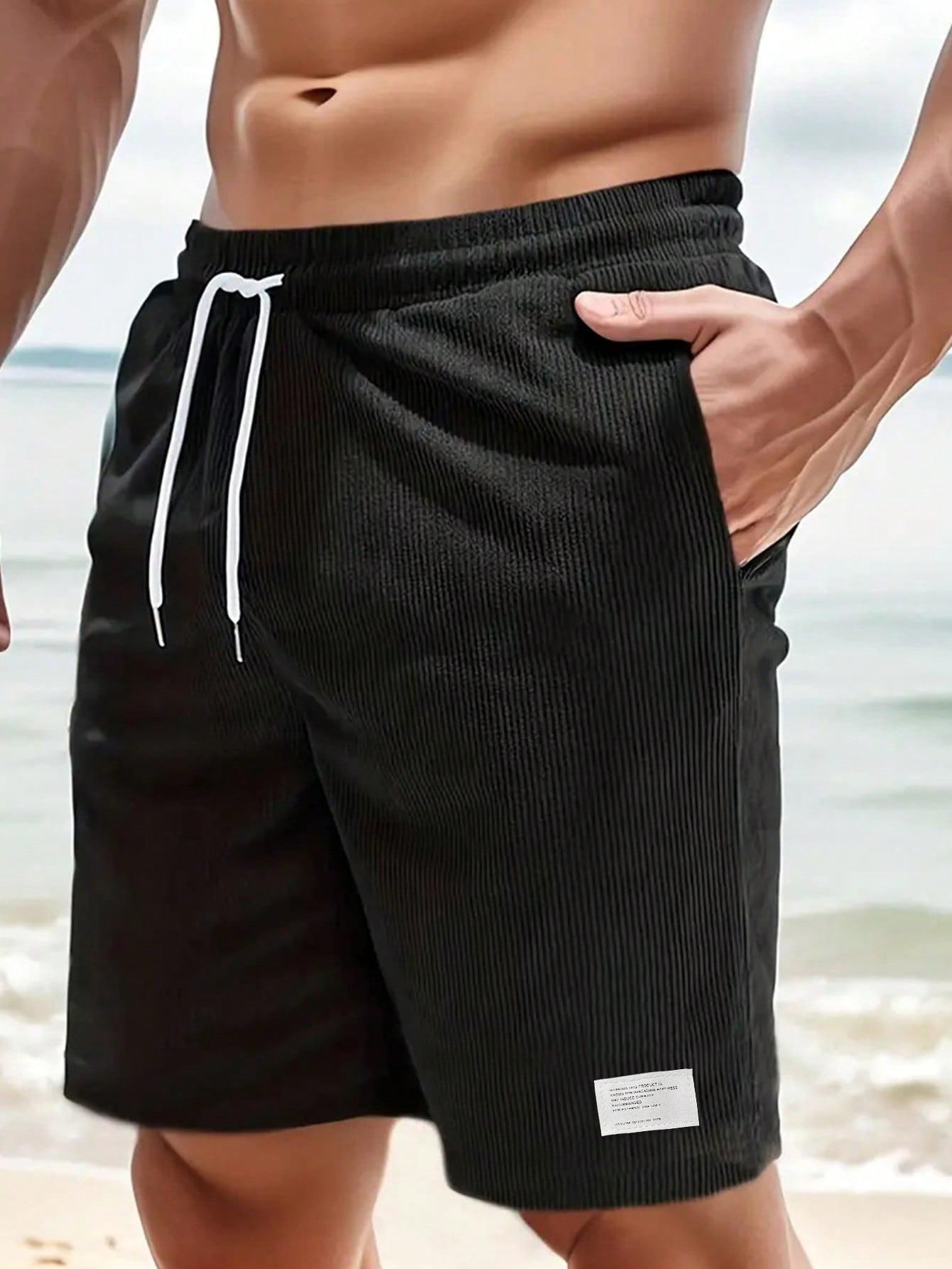 Zachary Men’s Corduroy Shorts – Comfortable Stretch Casual Summer Shorts for Everyday Wear