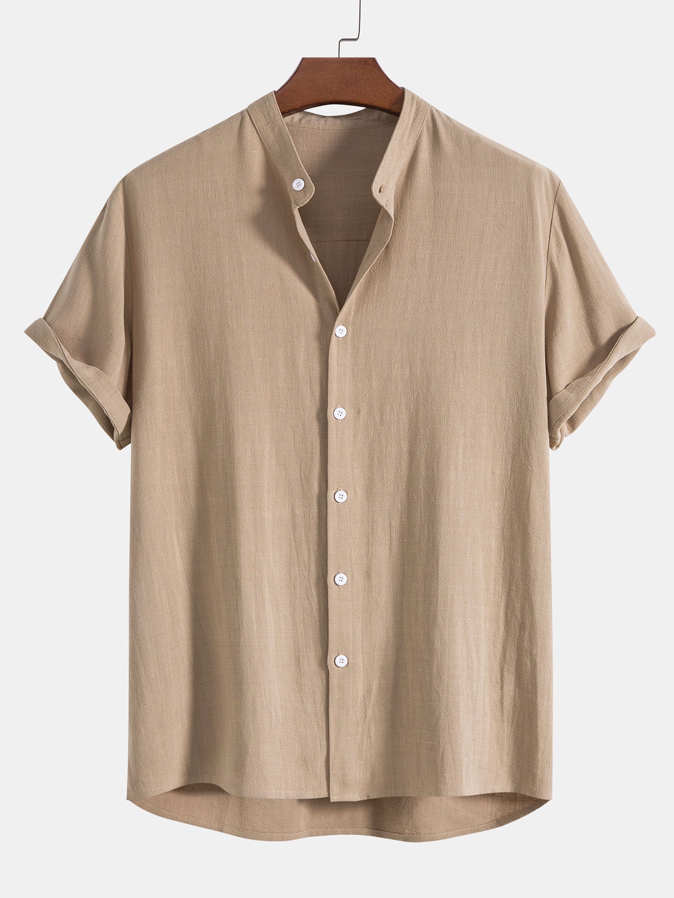 Richard Men’s Summer Set – Linen-Blend Shirt & Trousers Co-Ord Casual Chic Outfit