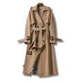 Emilia Women’s Trench Coat – Elegant Long Jacket for Smart & Casual Wear