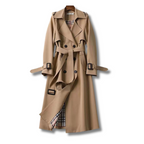Emilia Women’s Trench Coat – Elegant Long Jacket for Smart & Casual Wear