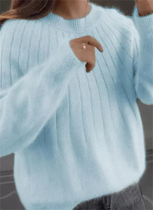 Phoebe Women’s Cashmere Sweater – Soft Luxury Knit Jumper with Elegant Regular Fit