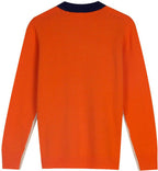 Veronica Women’s Colour Block Jumper – Soft Cotton Knit Pullover with Slim Fit