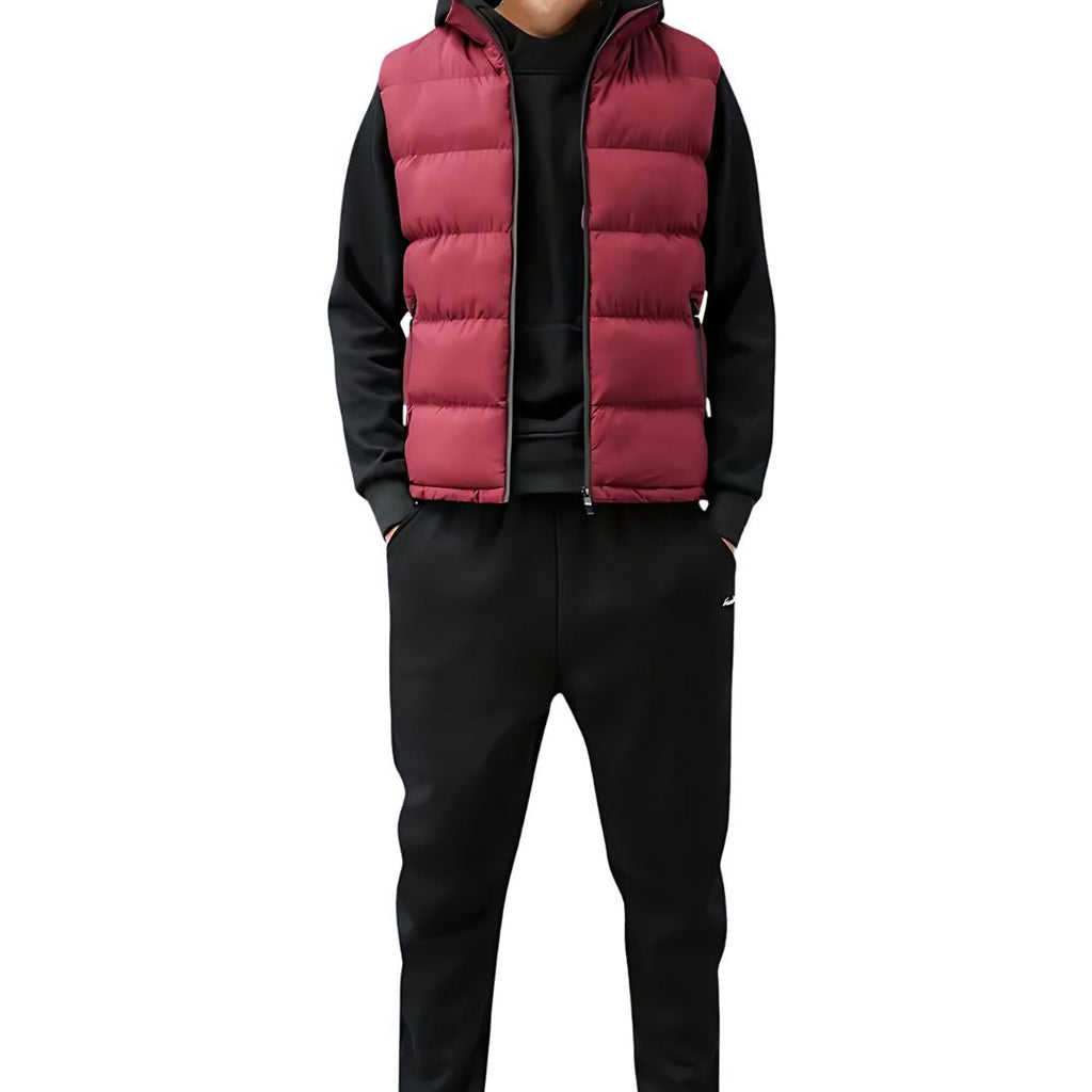 Orion Men’s Padded Gilet – Lightweight Water-Resistant Zip Vest for Outdoor Comfort