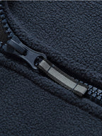 Julius Men’s Fleece Jacket – Warm Breathable Outdoor Zip-Up Winter Coat