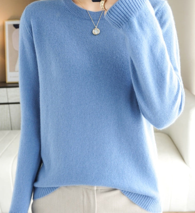 Litzy Women’s Knit Jumper – Soft Elegant Pullover with Modern Slim Fit Design