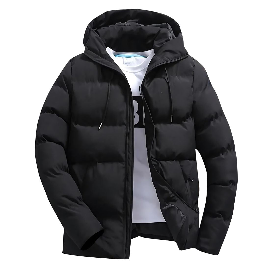 Marco Men’s Winter Parka – Waterproof Hooded Coat with Thermal Insulated Lining