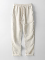 Richard Men’s Summer Set – Linen-Blend Shirt & Trousers Co-Ord Casual Chic Outfit
