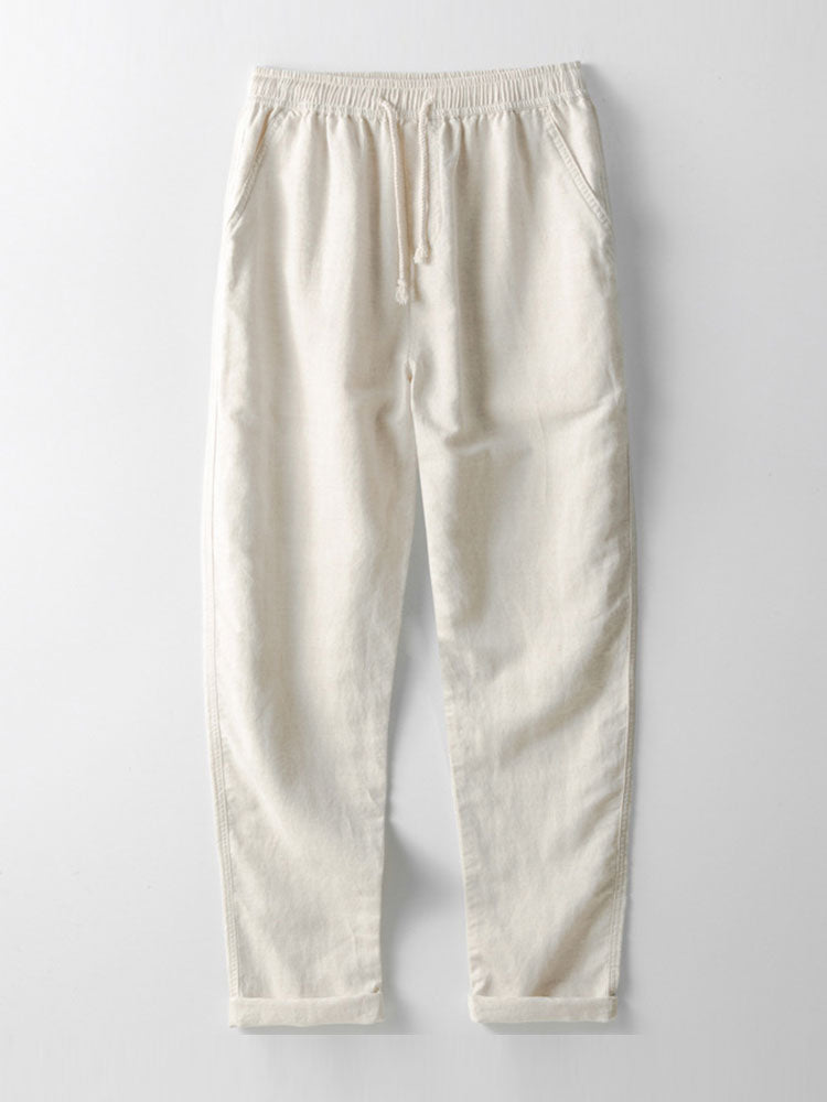 Richard Men’s Summer Set – Linen-Blend Shirt & Trousers Co-Ord Casual Chic Outfit