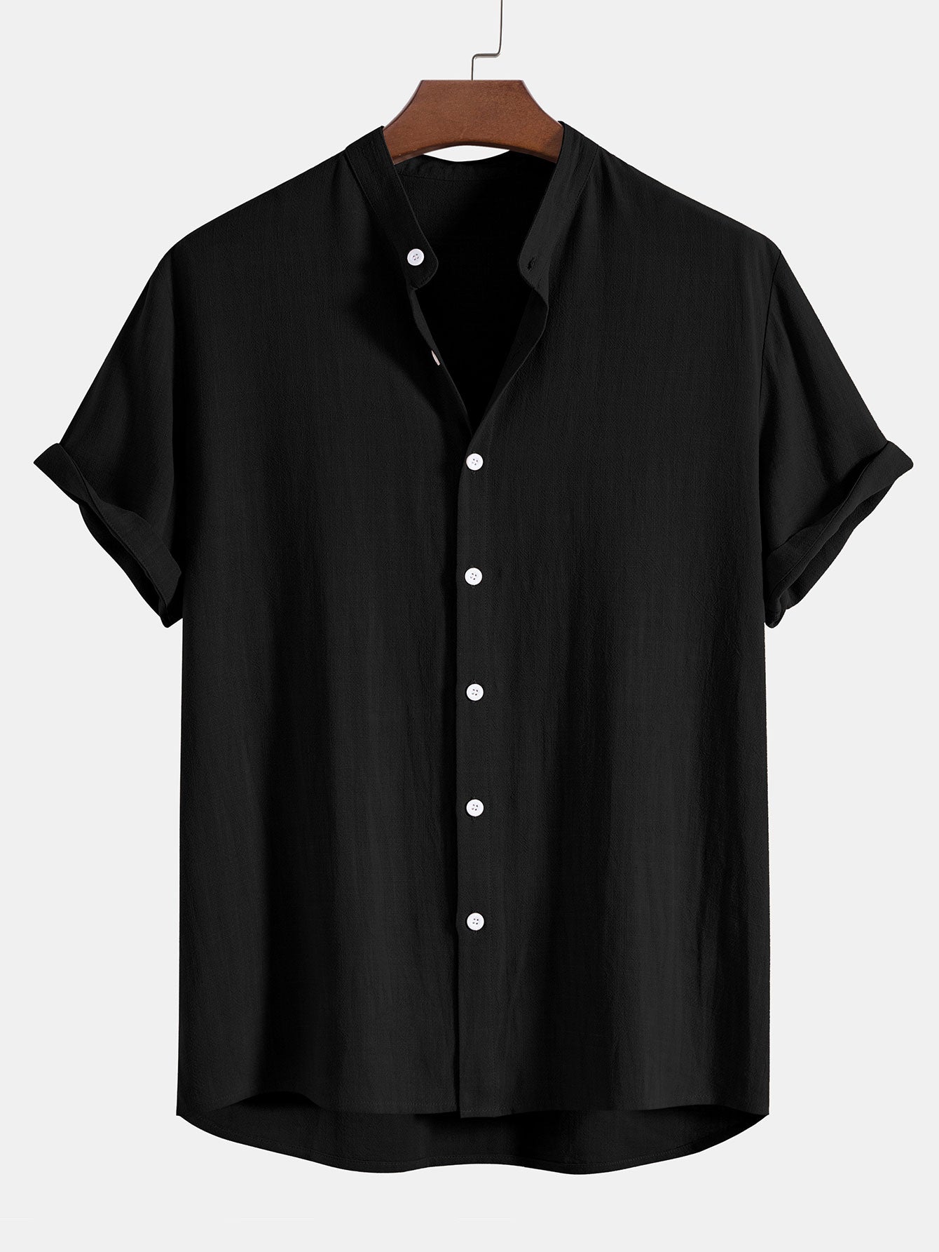 Richard Men’s Summer Set – Linen-Blend Shirt & Trousers Co-Ord Casual Chic Outfit