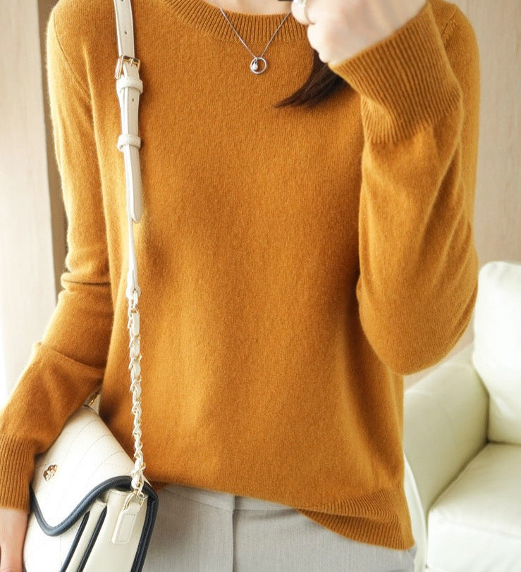 Litzy Women’s Knit Jumper – Soft Elegant Pullover with Modern Slim Fit Design