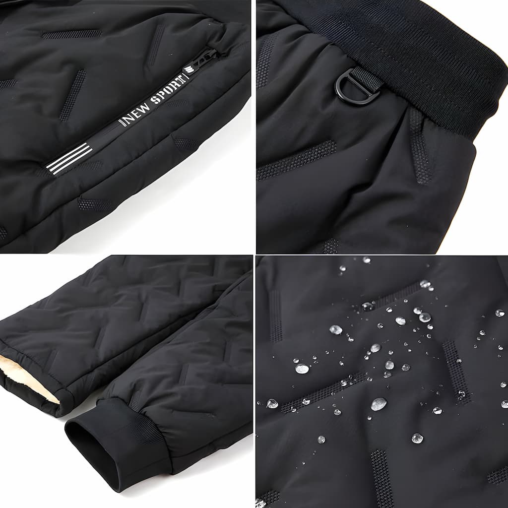 Leila Women’s Thermal Trousers – Waterproof Sherpa-Lined Winter Pants with Zip Pockets