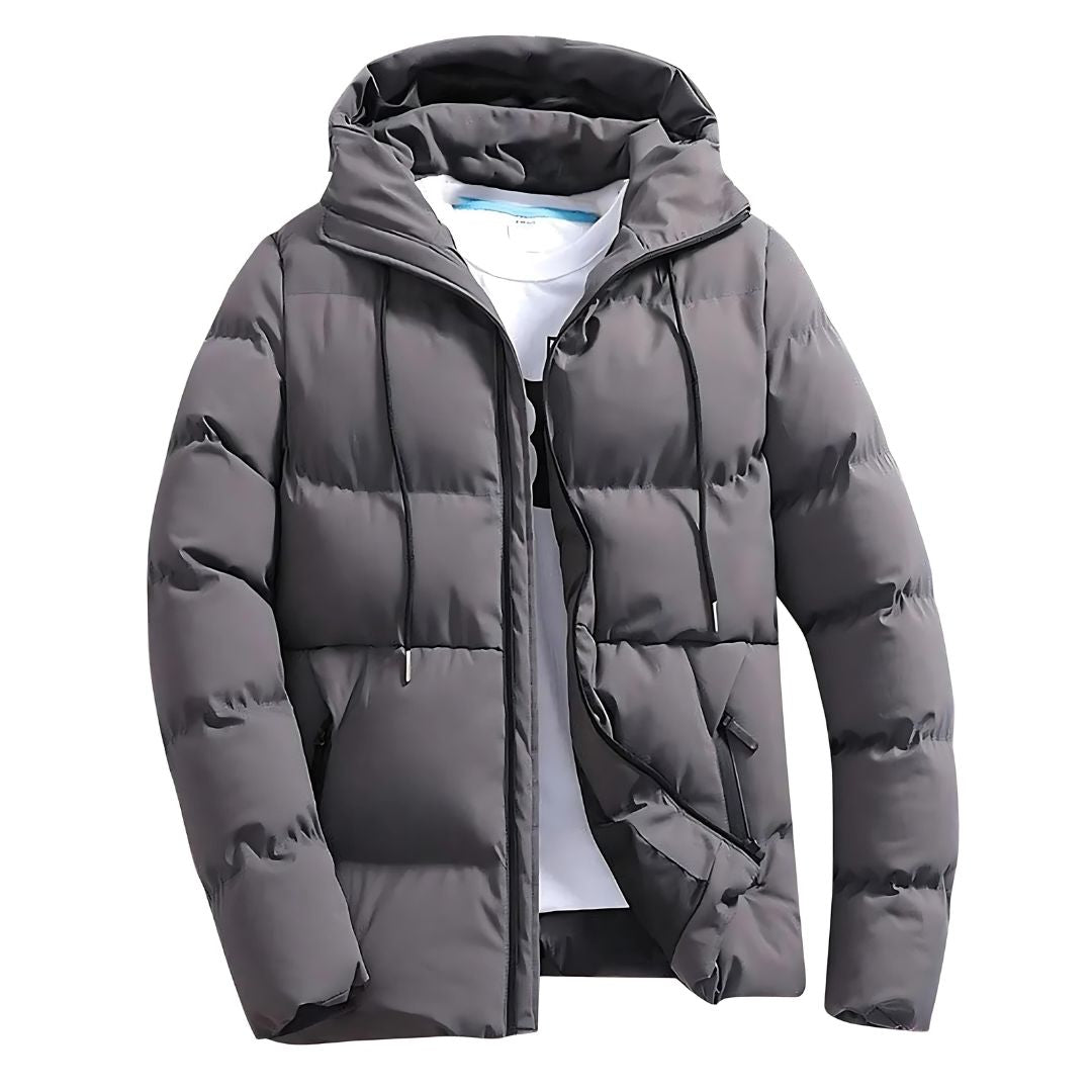 Marco Men’s Winter Parka – Waterproof Hooded Coat with Thermal Insulated Lining