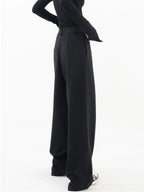 Emma Women’s Wide Leg Trousers – Breathable Loose Fit Casual Baggy Summer Pants