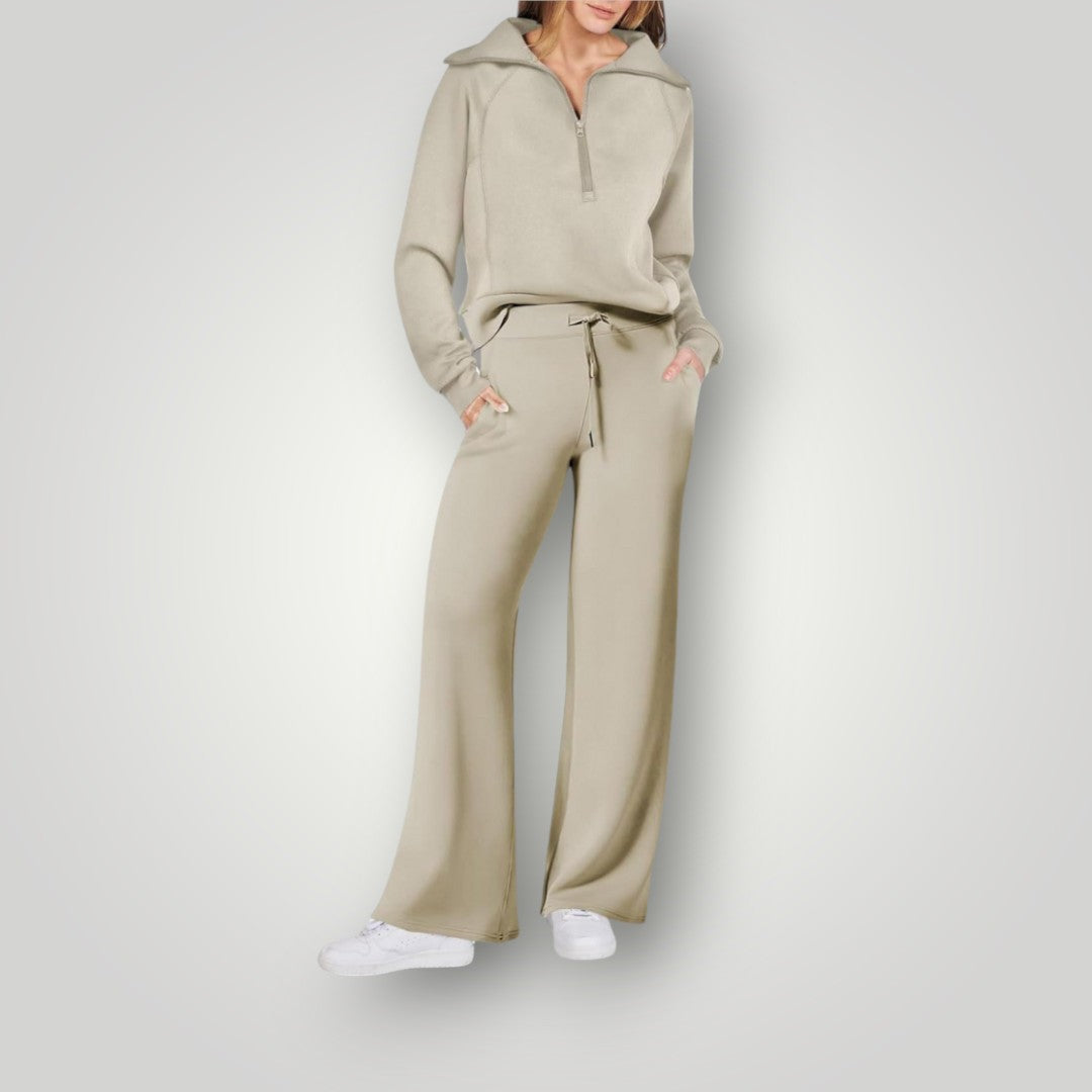 Lilou Women’s Lounge Set – Soft Oversized Tracksuit with Matching Joggers