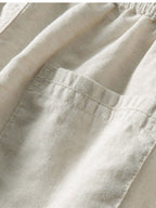 Richard Men’s Summer Set – Linen-Blend Shirt & Trousers Co-Ord Casual Chic Outfit
