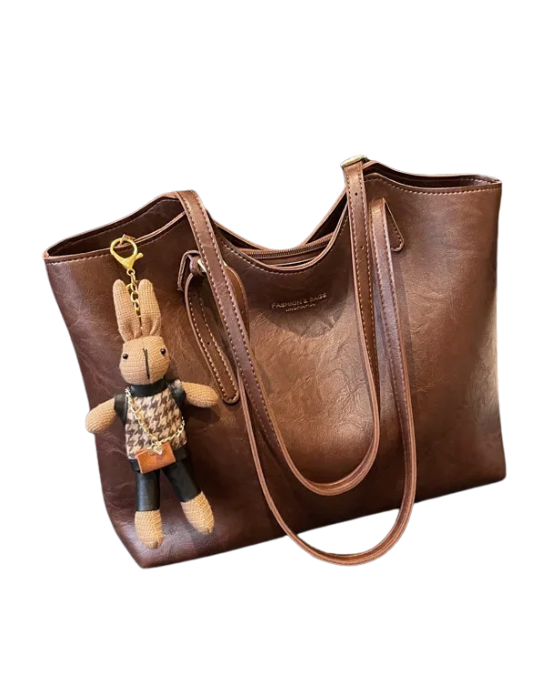 Emma Women’s Tote Bag – Vintage Vegan Leather Shoulder Bag with Spacious Design