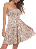Adeline Women's Floral Cami Dress – Spaghetti Strap Summer Mini Dress