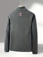 Julius Men’s Fleece Jacket – Warm Breathable Outdoor Zip-Up Winter Coat