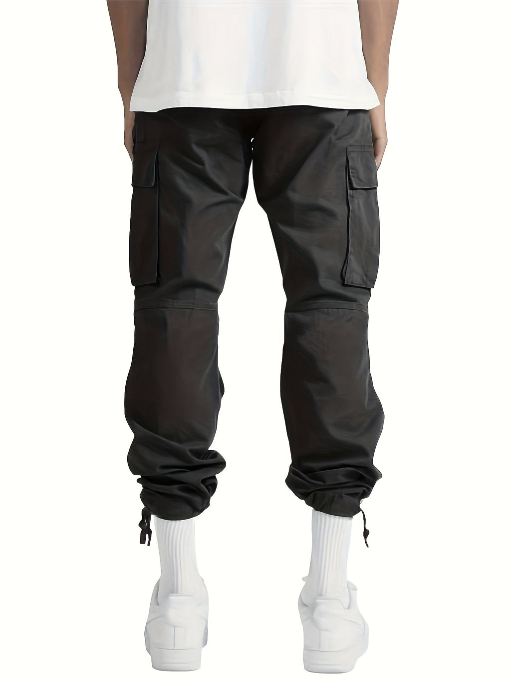 Tristan Men’s Cargo Trousers – Relaxed Fit Cotton Utility Pants with Cargo Pockets