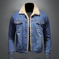 Jackson Men’s Denim Jacket – Warm Lined Jean Jacket with Classic Button Closure