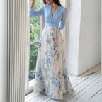 Lily Women’s Maxi Dress – Floral Summer Dress with Flowy Fit & Lightweight Fabric