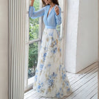 Lily Women’s Maxi Dress – Floral Summer Dress with Flowy Fit & Lightweight Fabric
