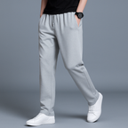 Larry Men’s Joggers – Premium Cotton Sweatpants with Adjustable Waist & Straight Fit