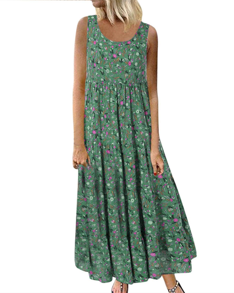 Genevieve Women’s Summer Sundress – Lightweight A-Line Beach Party Dress