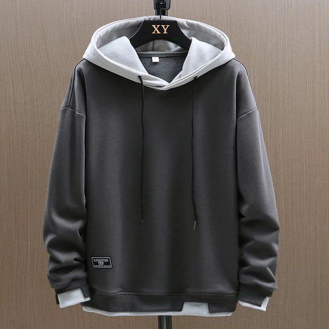 Frank Men’s Hoodie – Soft Casual Pullover with Adjustable Hood & Kangaroo Pocket