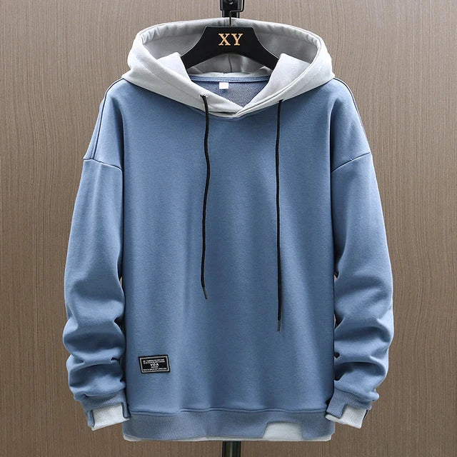 Frank Men’s Hoodie – Soft Casual Pullover with Adjustable Hood & Kangaroo Pocket