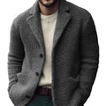 Derek Men’s Knit Cardigan – Warm Button-Up Sweater with Soft Regular Fit