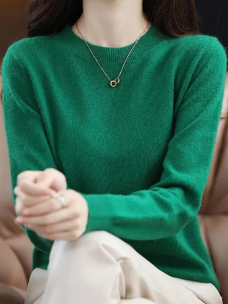 Litzy Women’s Knit Jumper – Soft Elegant Pullover with Modern Slim Fit Design