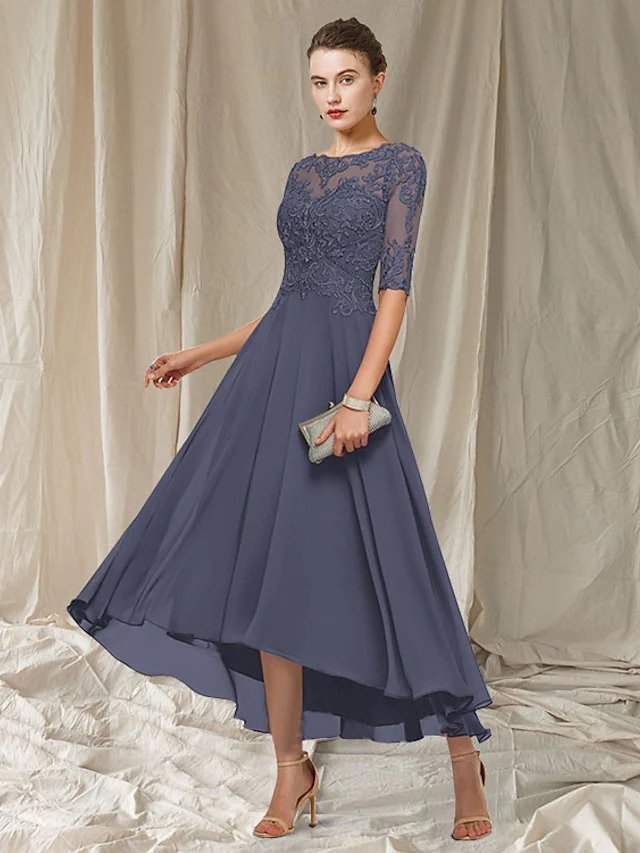 Hannah Women’s Lace Maxi Dress – Elegant Evening Gown for Weddings & Formal Events