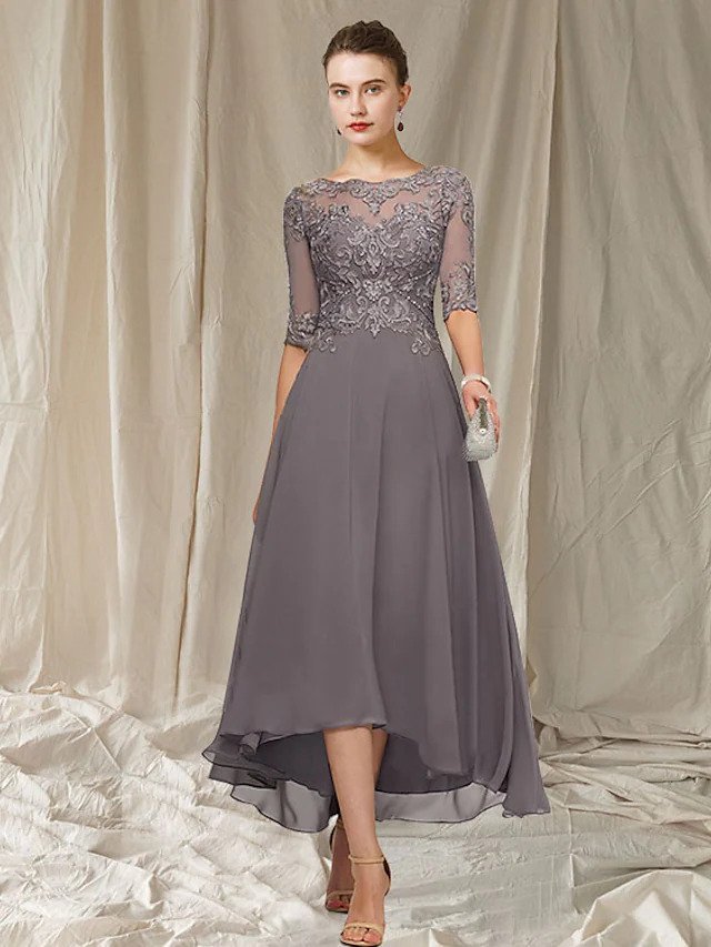 Hannah Women’s Lace Maxi Dress – Elegant Evening Gown for Weddings & Formal Events
