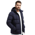 Oliver Men’s Winter Parka – Waterproof Hooded Puffer Jacket with Quilted Lining