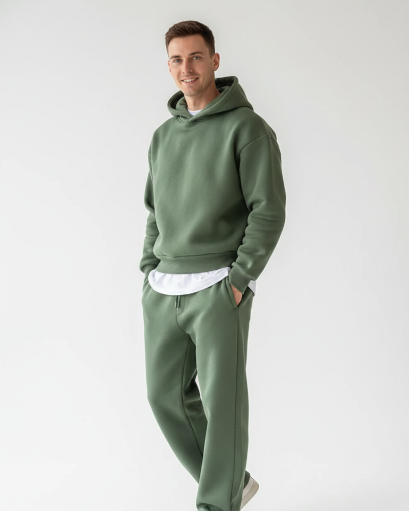 Kai Men’s Jogging Set – Casual Hoodie & Jogger Tracksuit with Relaxed Comfort Fit