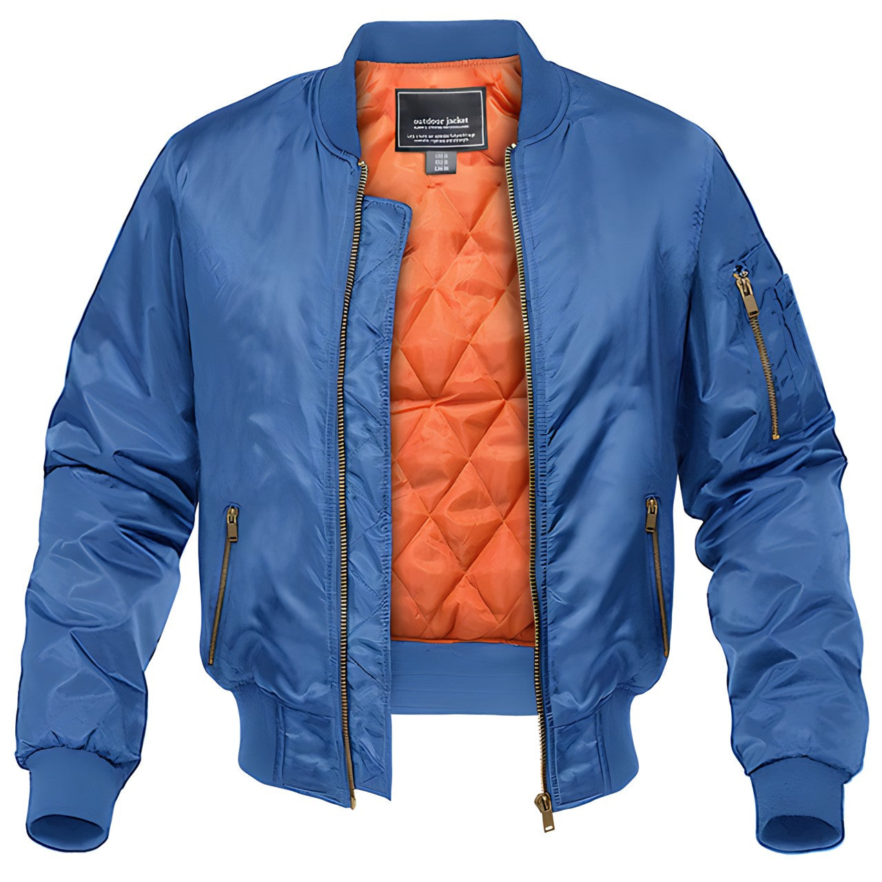 Marius Men’s Bomber Jacket – Classic Aviator Jacket with Modern Comfort Fit