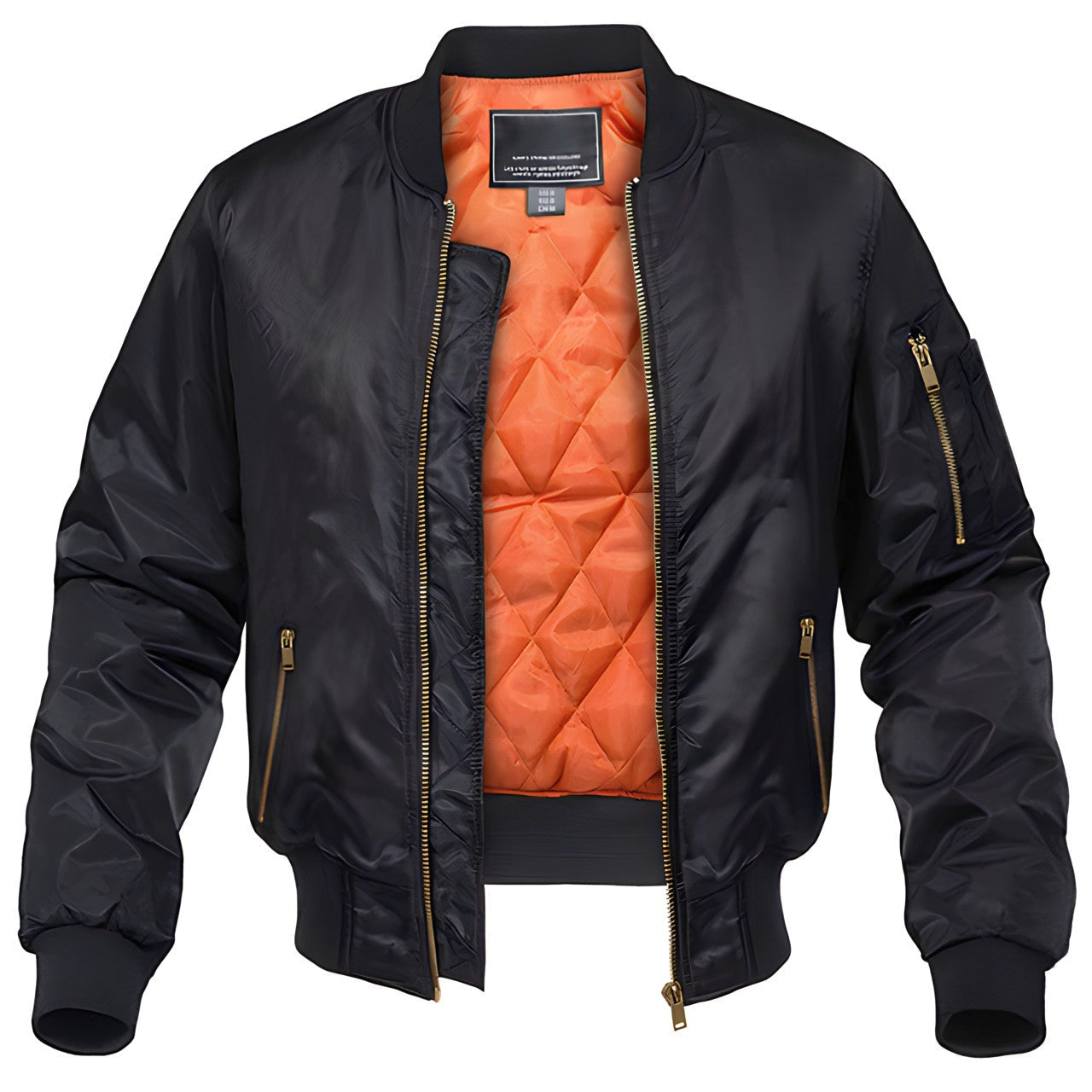 Marius Men’s Bomber Jacket – Classic Aviator Jacket with Modern Comfort Fit