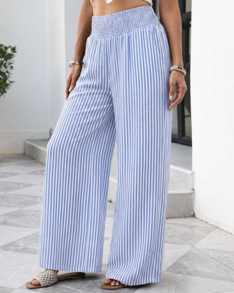 Madison Women’s Wide Leg Pants – Soft Casual Work Trousers with Pockets