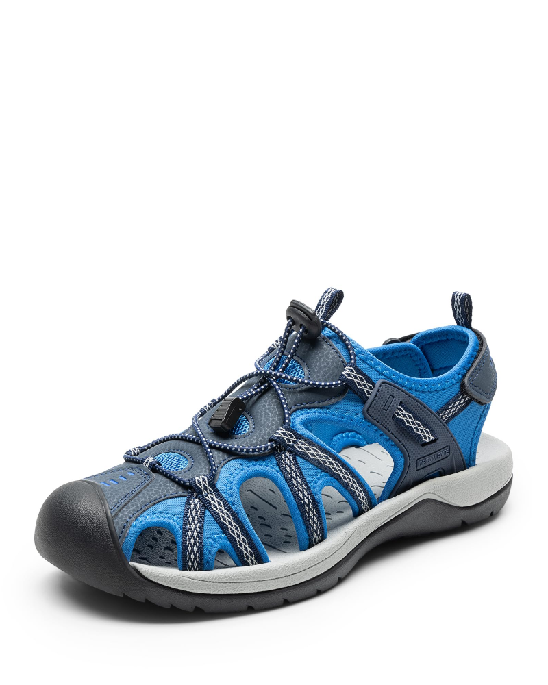 Allan Men's Sport Sandals – Closed Toe Breathable Hiking Outdoor Sandals