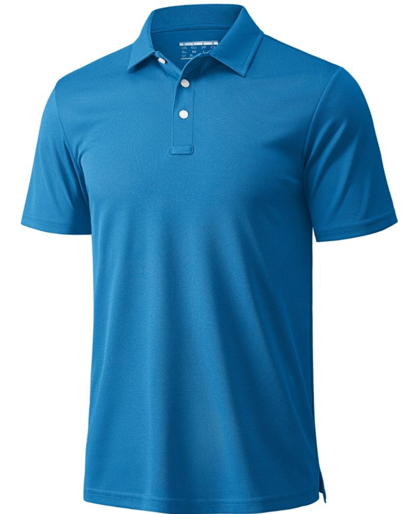 Logan Men's Performance Polo Shirt – Quick Dry Short Sleeve Golf & Work Polo