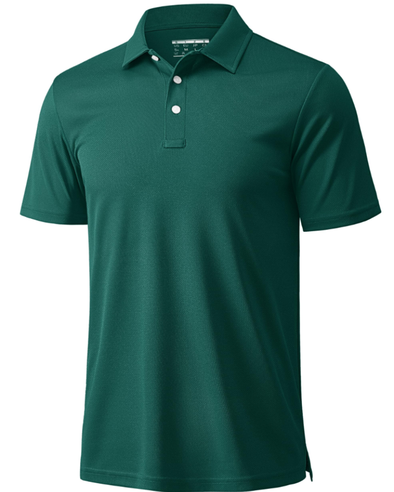 Logan Men's Performance Polo Shirt – Quick Dry Short Sleeve Golf & Work Polo