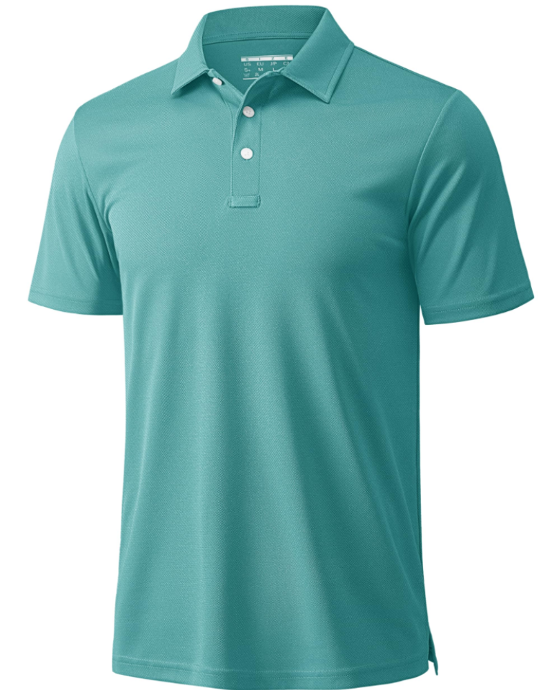 Logan Men's Performance Polo Shirt – Quick Dry Short Sleeve Golf & Work Polo