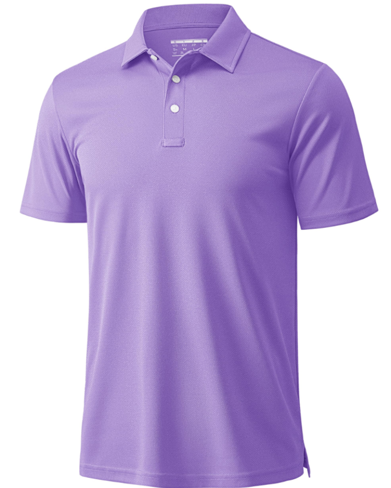 Logan Men's Performance Polo Shirt – Quick Dry Short Sleeve Golf & Work Polo