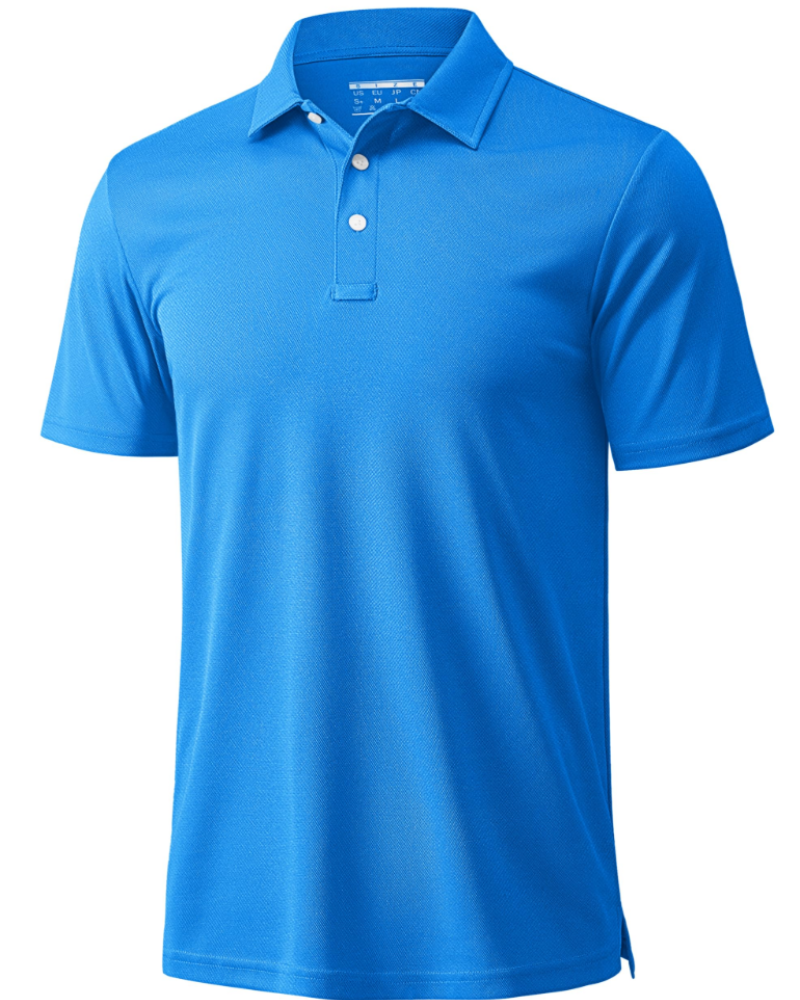 Logan Men's Performance Polo Shirt – Quick Dry Short Sleeve Golf & Work Polo