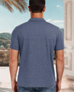 Ethan Men's Cotton Polo Shirt – Breathable Short Sleeve Golf Polo