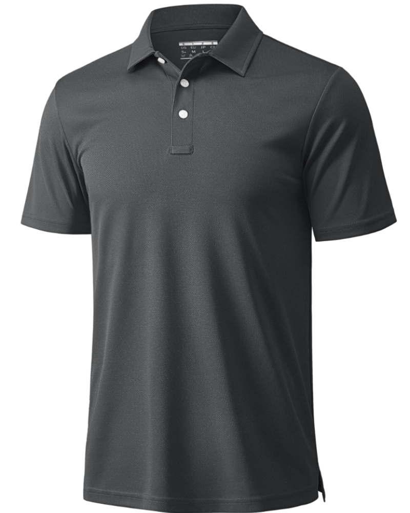 Logan Men's Performance Polo Shirt – Quick Dry Short Sleeve Golf & Work Polo