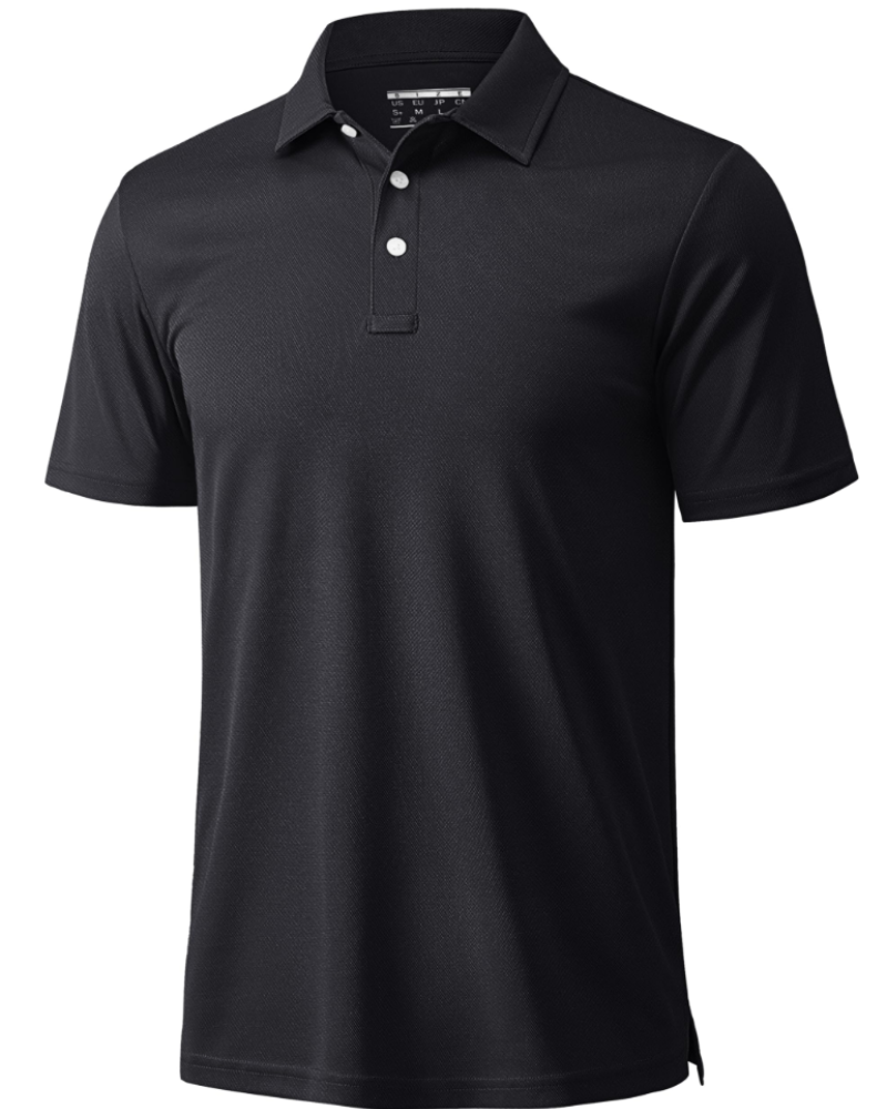 Logan Men's Performance Polo Shirt – Quick Dry Short Sleeve Golf & Work Polo